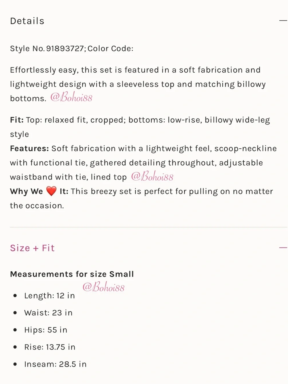 NWT Free People This Love Matching Set